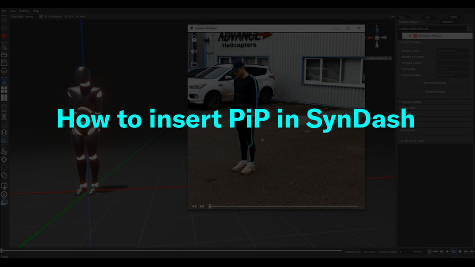 How to insert PiP in SynDash